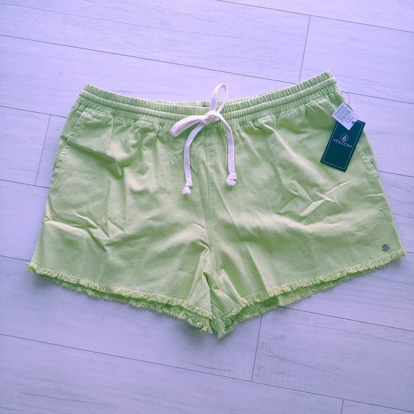 VOLCOM NEW Strutin Stone Shorts Island Green - Picture 4 of 12